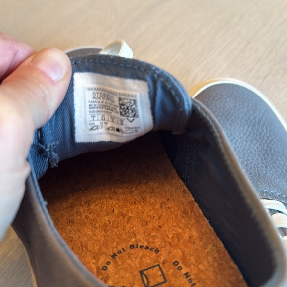 Women’s Blue Gray White White Sperry‎ Shoes Sneakers Size 8 - Picture 8 of 11